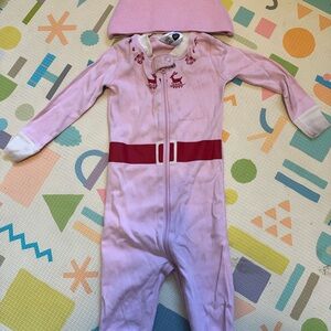 Hanna Andersson Pink and Red Kids Pajamas